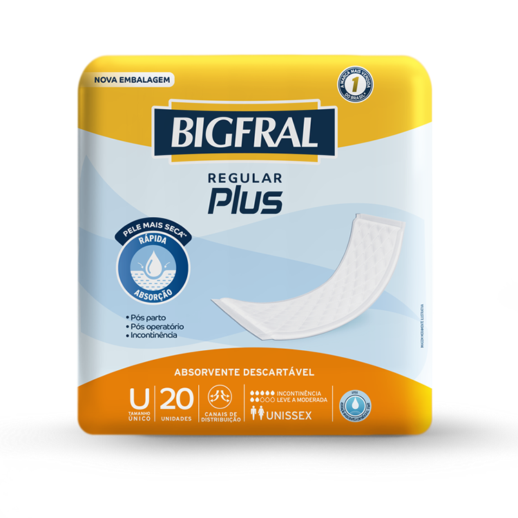 Absorvente Regular Plus