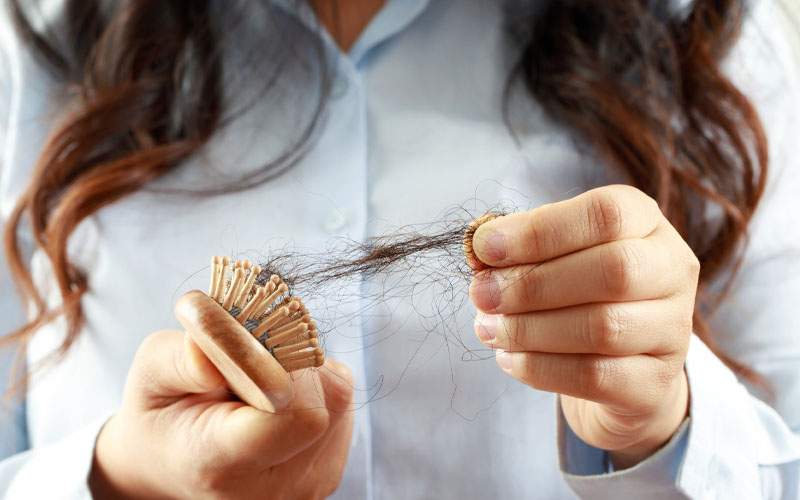 Queda de cabelo na menopausa
